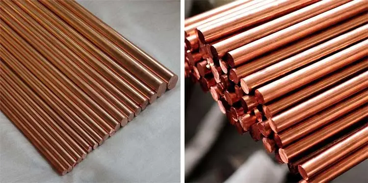 T1/T2/Tp1/Tp2 C10100/C10200/C10500/C10700/C11000 Square/Round Copper Rod Copper Bar