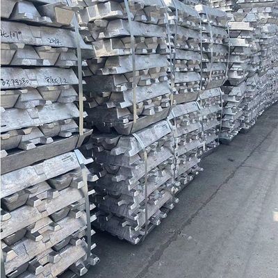 کیفیت  25Kg AL99.70A AL99.70 Aluminium Ingots A7 6063 Clean White کارخانه