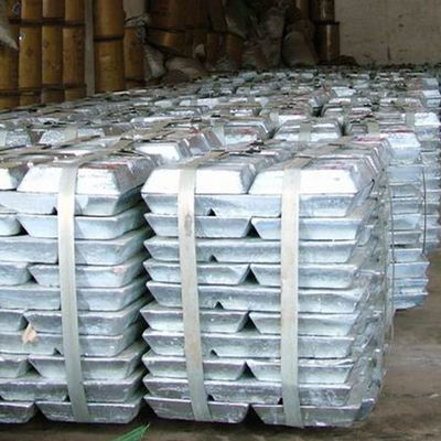 سطح تمیز شمش روی JIS AISI 99.995% 420 X 205 X 55mm