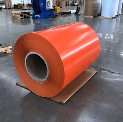 ورق کویل H12 H14 نوارهای آلومینیومی رنگی تزئینی 0.25 تا 1.8 میلی متر PVDF