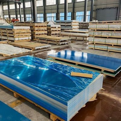 صفحه آلومینیومی تخت دریایی H24 5A16 AlMg3.5 ورق آلومینیومی با ضخامت 20 میلی متر