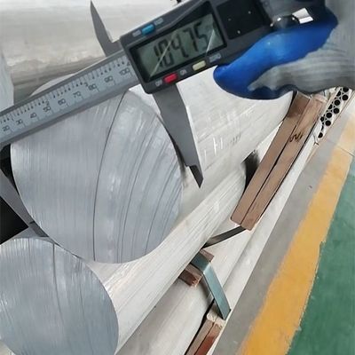 میله آلیاژ آلومینیوم T5 T6 Finish Mill 6063 Aluminium Rod 98.9AL