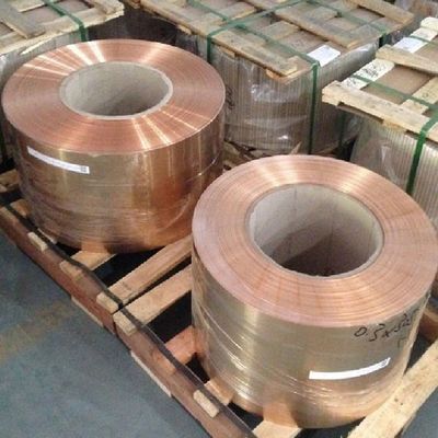 C12200 C12300 کویل های نوار مسی ریخته گری فلزات غیر آهنی با دیواره نازک ASTM