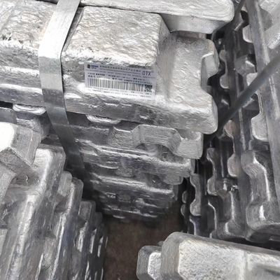 بسته بندی کارخانه شمش آلومینیوم A8 99.8% خالص آلومینیوم