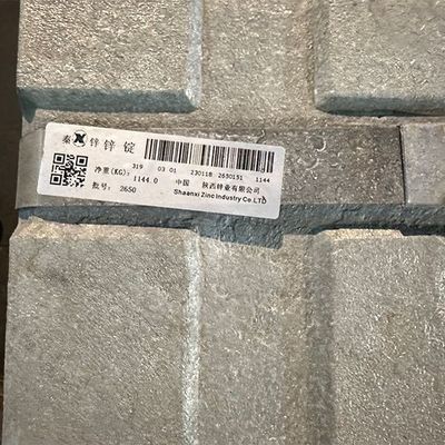 سنگ های آیس آی ای زنک آلیاژ 50 کیلوگرم 25 تن با خلوص بالا با 99.995٪ ~ 99.99٪