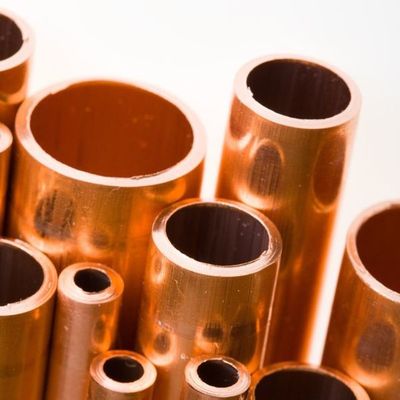 Cu Min 99.5% لوله مس مستقیم برای تهویه مطبوع و یخچال