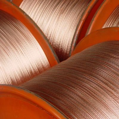 سیم الکترواستات شده رسیکلنگ آلومینیوم مس پوسته شده 0.13mm 8-10%C
