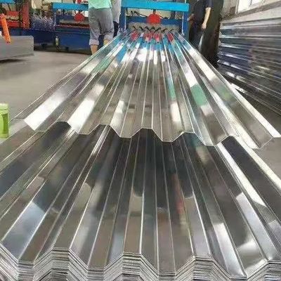 ورق سقف آلومینیوم Gi Ibr آهن فولادی لوله دار رنگ پوشانده شده روی زینک 4.0mm