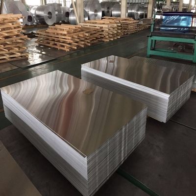 Astm 5005 5083 5054 ورق آلومینیوم صفحه تخت آلیاژ پوشش 5000 سری سفارشی